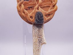 Nature's Looking Glass: Miniature Celtic Icon