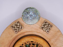 Triskele Tree: Miniature Celtic Icon and Box